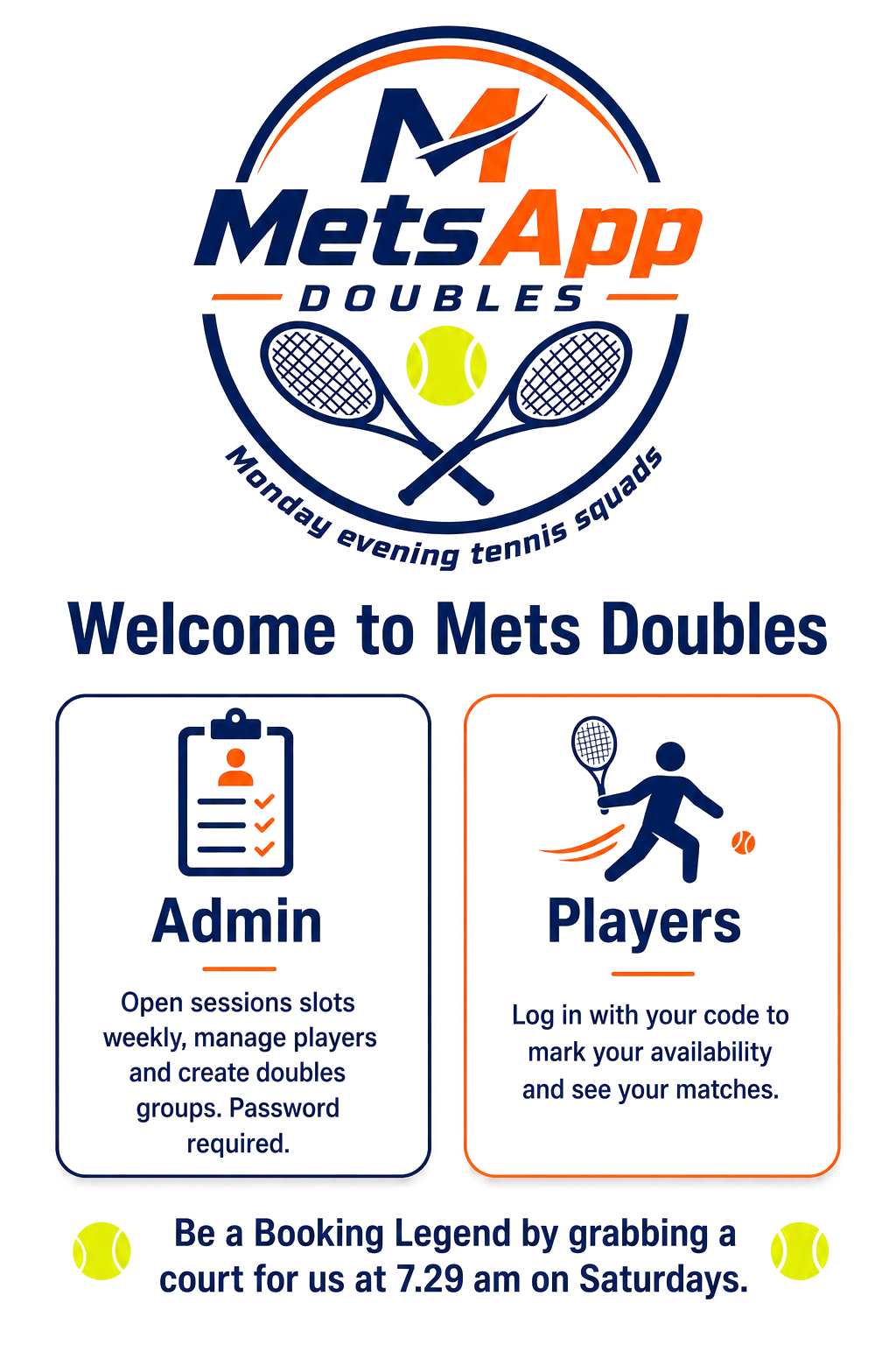 Welcome to Mets Doubles